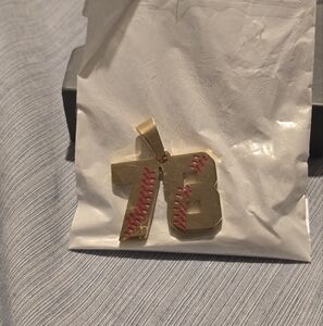 Baseball number Necklace new in package